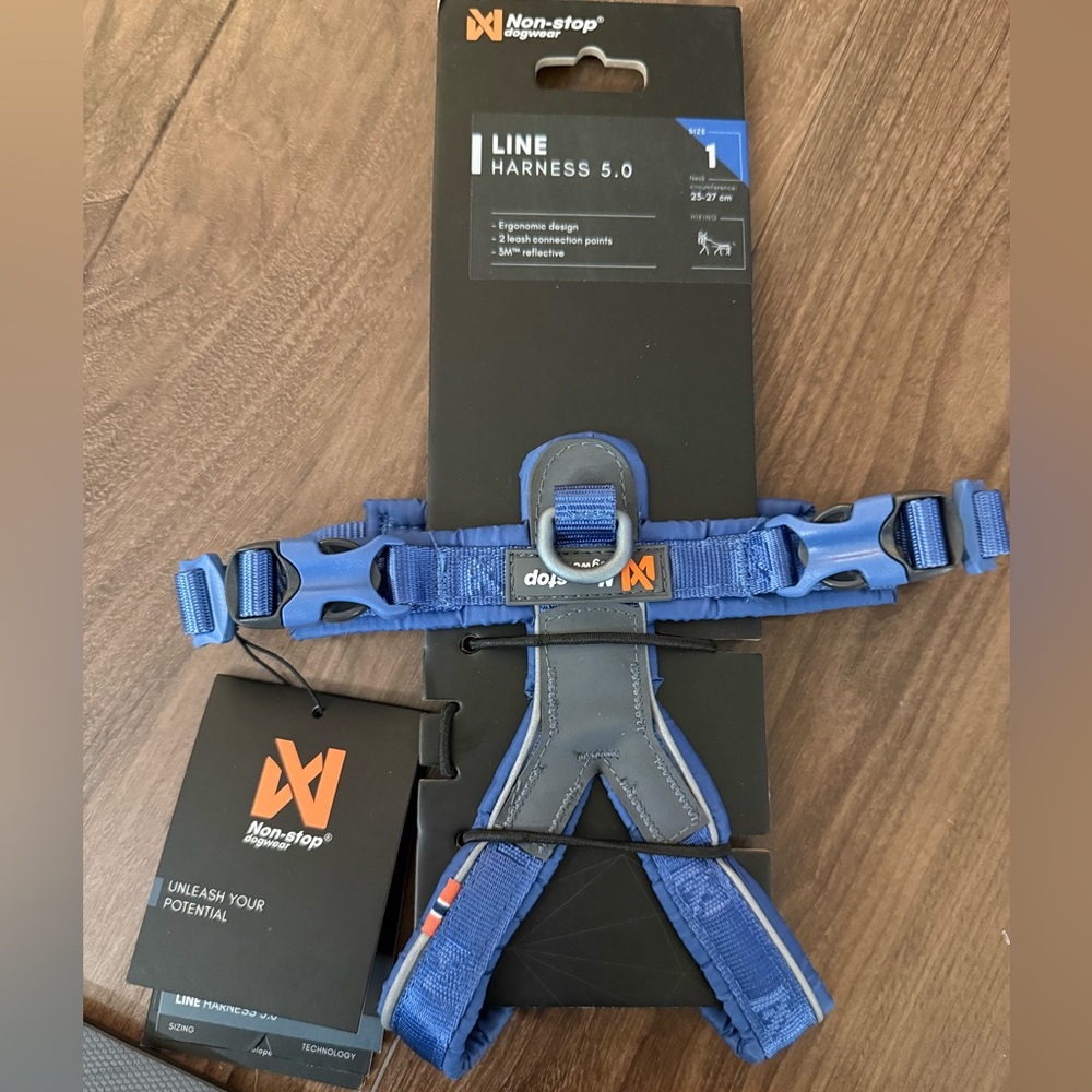 Non-stop Dogwear Blue Line Harness 5.0